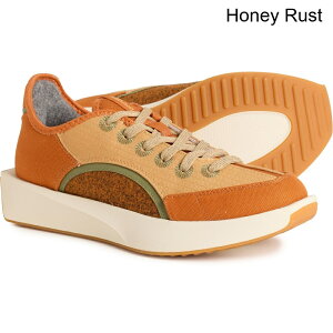 (���) �I�[���o�[�Y ���f�B�[�X ���C�U�[ �X�j�[�J�[ Allbirds women Riser Sneakers (For Women) Honey Rust