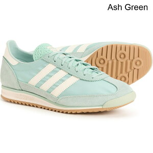 (���) �A�f�B�_�X ���f�B�[�X �A�f�B�_�X Sl 72 OG �X�j�[�J�[ - ���U�[ adidas women SL 72 OG Sneakers - Leather (For Women) Ash Green