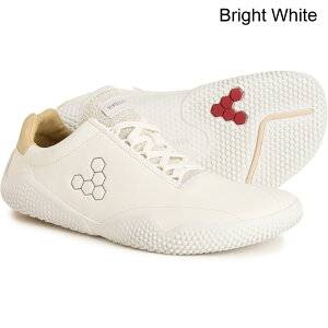 (���) �r�{�x�A�t�b�g �����Y ���[�^�X �X�^�W�I �X�j�[�J�[ - ���U�[ VivoBarefoot men Motus Studio Sneakers - Leather (For Men) Bright White