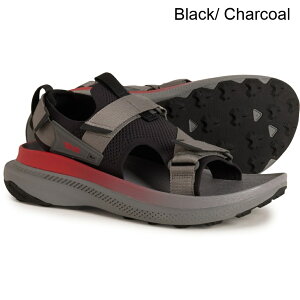 (���) �e�o �����Y �e�o �g���C�� �����j���O �T���_�� Teva men Aventrail Trail Running Sandals (For Men) Black/ Charcoal