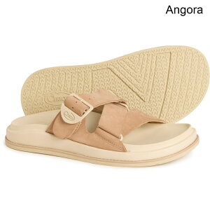 (���) �`���R ���f�B�[�X �`���R �^�E���Y �X���C�h �T���_�� - �k�o�b�N Chaco women Townes Slide Sandals - Nubuck (For Women) Angora