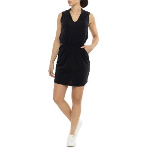 (���) �e���c���[ ���f�B�[�X �e���c���[ �A�[�f�� �h���X - �X���[�u���X tentree women Arden Dress - Sleeveless Meteorite Black