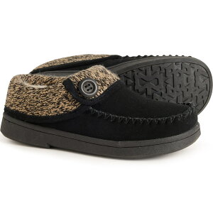 (���) �N���[�N�X ���f�B�[�X �N���[�N�X ���J�V�� �X���b�p - ���U�[ Clarks women Moccasin Slippers - Leather (For Women) Black