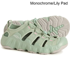 (���) �L�[�� ���f�B�[�X �L�[�� �n�C�p�[�|�[�g �G�C�`�c�[ �X�|�[�c �T���_�� Keen women Hyperport H2 Sport Sandals (For Women) Monochrome/Lily Pad
