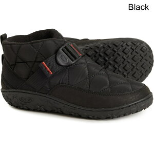 (���) �`���R �L�b�Y �`���R �{�[�C�Y �A���h �K�[���Y �����u�� �p�t �`���b�J �u�[�c Chaco kids Boys and Girls Ramble Puff Chukka Boots Black