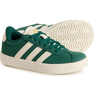 (���) �A�f�B�_�X �L�b�Y �A�f�B�_�X �{�[�C�Y Vl �R�[�g 3.0 �X�j�[�J�[ - ���U�[ adidas kids Boys VL Court 3.0 Sneakers - Leather Green Wht