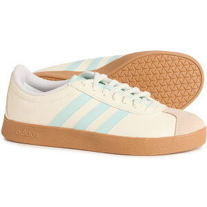(���) �A�f�B�_�X ���f�B�[�X �A�f�B�_�X Vl �R�[�g �x�[�X �X�j�[�J�[ - ���U�[ adidas women VL Court Base Sneakers - Leather (For Women) White Mint