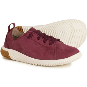 (���) �L�[�� �L�b�Y �L�[�� �{�[�C�Y �A���h �K�[���Y KNX ���[�X �X�j�[�J�[ - ���U�[ Keen kids Boys and Girls KNX Lace Sneakers - Leather Fig_Star White