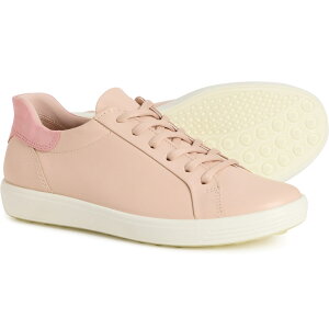 (���) �G�R�[ ���f�B�[�X ECCO �\�t�g 7 �X�j�[�J�[ - ���U�[ ECCO women Soft 7 Sneakers - Leather (For Women) Rose Dust