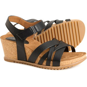 (���) ���[���\�t�g�o�C�\�t�g ���f�B�[�X �o�C �\�t�g �e�[�g �E�F�b�W �T���_�� Eurosoft by Sofft women Tate Wedge Sandals (For Women) Black