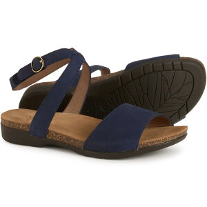 (���) �_���X�R ���f�B�[�X �_���X�R �A���N�� �X�g���b�v �T���_�� - �k�o�b�N Dansko women Rafferty Ankle Strap Sandals - Nubuck (For Women) Navy