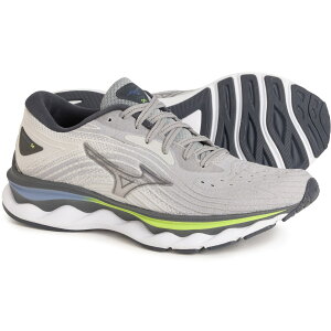 (���) �~�Y�m ���f�B�[�X �~�Y�m �E�F�[�u �X�J�C 6 �����j���O �V���[�Y Mizuno women Wave Sky 6 Running Shoes (For Women) Ultimate Grey