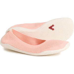 (���) �r�{�x�A�t�b�g ���f�B�[�X �v�����X �A�T�i �C�� �o�����[�i �j�b�g �t���b�c VivoBarefoot women Primus Asana Yin Ballerina Knit Flats (For Women) Peach