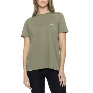 (���) �X�g���C�t ���f�B�[�X �X�J�C���C�� �N�[�����O T-�V���c - �V���[�g �X���[�u Strafe women Skyline Cooling T-Shirt - Short Sleeve Leafy