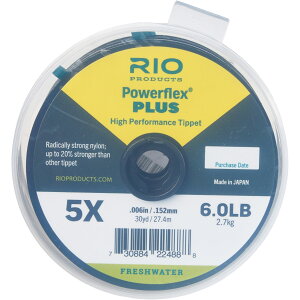 (���) ���I ���I �p���[�t���b�N�X �v���X �e�B�y�b�g - 3-�p�b�N, 30 yd. RIO Powerflex Plus Tippet - 3-Pack, 30 yd. Multi