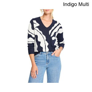 (���) �j�b�N+�]�[�C �V���h�[���[�t�Z�[�^�[ nic+zoe Shadow Reef Sweater