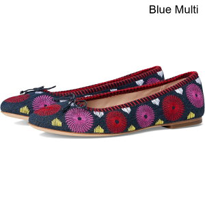 (���) �W���b�N�E���W���[�X �x�e�B�t�����[�o���G - �f�j�� jack rogers Bettie Flower Ballet - Denim