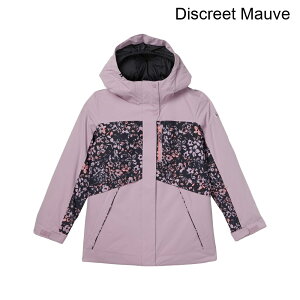(���) �N�C�b�N�V���o�[ ���L�V�[�t���[�����u���b�N�p�[�J�i�r�b�O�L�b�Y�j quiksilver Roxy Floral Block Parka (Big Kids)