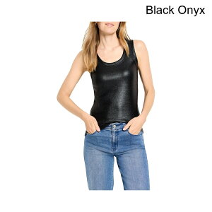 (���) �j�b�N+�]�[�C �v�`�O���[�Y�h���u�^���N nic+zoe Petite Glazed Rib Tank
