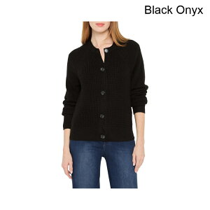 (���) �j�b�N+�]�[�C ���b�t���^�b�N�J�[�f�B�K�� nic+zoe Waffle Tuck Cardigan