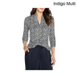(���) �j�b�N+�]�[�C �v�`�W�I�g�X�j�b�g�g�b�v nic+zoe Petite Geo Toss Knit Top