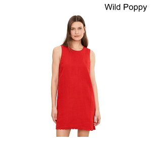 (���) ���C�h�E�F�� 100%���l���̎h�J�~�j�V�t�g�h���X madewell Embroidered Mini Shift Dress in 100% Linen