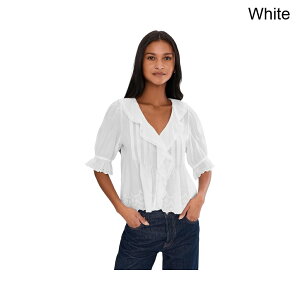 (���) ���C�h�E�F�� �P���[ �g�b�v - �h�J madewell Kelly Top - Embroidery