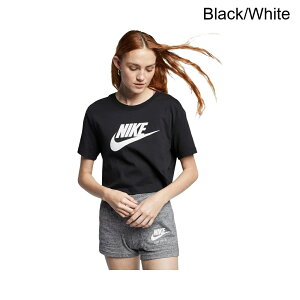 (���) �i�C�L �X�|�[�c�E�F�A�G�b�Z���V�����N���u�N���b�v�h���ST�V���c nike Sportswear Essential Club Cropped Logo T-shirt