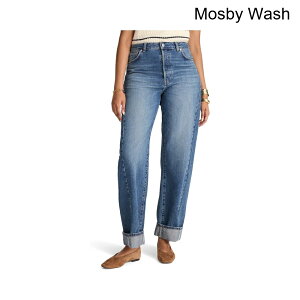 (���) ���C�h�E�F�� ���X�r�[�E�H�b�V���̃J�t�t���s�[�X�h�o���� madewell Pieced Barrel With Cuff In Mosby Wash