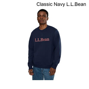 (���) l.l.bean �G�b�Z���V�������S�N���[�l�b�N�X�E�F�b�g�V���c���M�����[ l.l.bean Essential Logo Crewneck Sweatshirt Regular