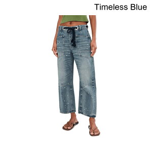 (���) �t���[�s�[�v�� �E�B�[�U�t���[ ���N�V�[ �v���I�� �o�����W�[���Y free people We The Free Moxie Pull-On Barrel Jeans