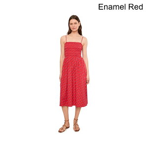 (���) ���C�h�E�F�� �s�I�j�[�h���X - �~�b�h�E�F�C�g�|�v���� madewell Peony Dress - Midweight Poplin