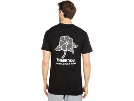 バンズ Tシャツ メンズ 半袖 ブラック サンク ユー ショート スリーブ ティー Vans Thank You Short Sleeve Tee Black 送料無料