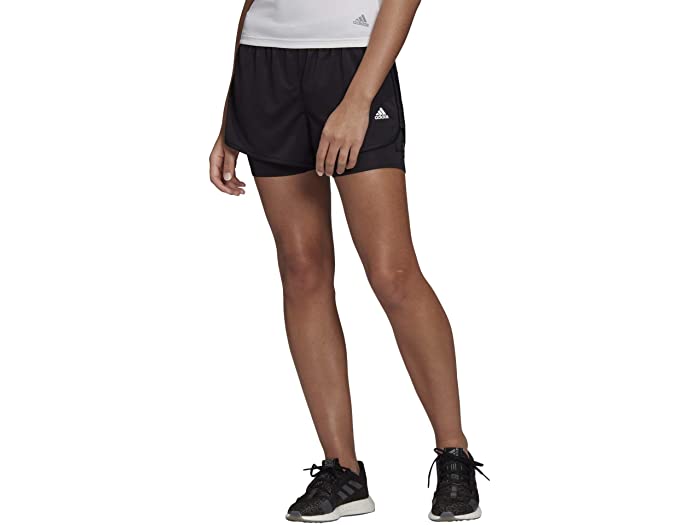 adidas アディダス パンツ レディース フィットネス トレーニング スポーツ ブランド 女性 カジュアル ビックサイズ ☆最安値に挑戦 ショーツ 2イン1 2-in-1 取寄 大きいサイズ Women's M20 最大92%OFFクーポン Shorts Black