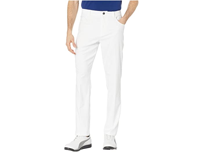 PUMA プーマ メンズ パンツ ズボン ボトムス ゴルフ スポーツ フィットネス トレーニング ブランド 男性 大きいサイズ ビックサイズ (取寄)プーマ ゴルフ メンズ ジャックポット ファイブポケット パンツ PUMA Golf Men's Jackpot Five-Pocket Pants Bright White