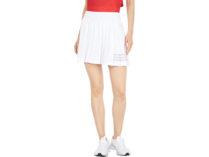 (取寄)アディダス レディース クラブ テニス プリーツ スカート adidas Women's Club Tennis Pleated Skirt White/Grey Two