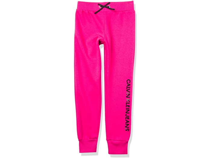 (取寄)カルバンクライン ガールズ ジョガー Calvin Klein Girls' Joggers Pink Yarrow Jogger Shine パンツ
