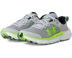 (���) �A���_�[�A�[�}�[ �L�b�Y �A�T�[�g 10 �X�j�[�J�[ (�r�b�O �L�b�h) Under Armour kids Assert 10 Sneakers (Big Kid) Mod Gray/Black/Hyper Green