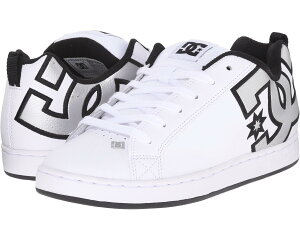 (���) DC ���f�B�[�X �R�[�g �O���t�B�b�N w DC women Court Graffik W White/Metallic Silver