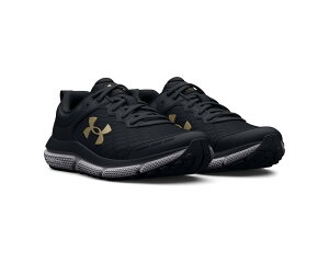 (���) �A���_�[�A�[�}�[ �L�b�Y �A�T�[�g 10 (�r�b�O �L�b�h) Under Armour kids Assert 10 (Big Kid) Black/Black/Metallic Gold
