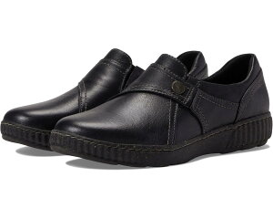 (���) �N���[�N�X ���f�B�[�X �L�������C�� �p�[�� Clarks women Caroline Pearl Black Leather