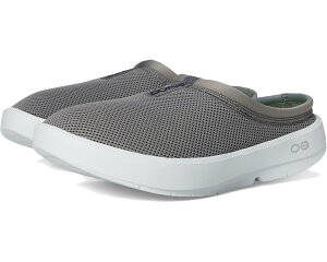 (���) �E�[�t�H�X �����Y �I�[�N�[�W�[ �~���[�� �V���[�Y OOFOS men OOcoozie Mule Shoe Slate