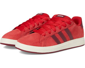 (���) �A�f�B�_�X �L�b�Y �O�����h �R�[�g 00s �V���[�Y (���g�� �L�b�h/�r�b�O �L�b�h) adidas kids Grand Court 00S Shoes (Little Kid/Big Kid) Off White/White/Black