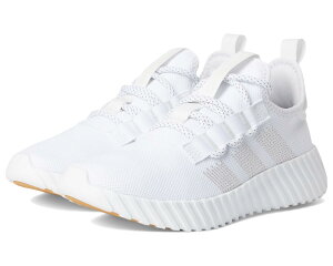 (���) �A�f�B�_�X ���f�B�[�X �J�v�e�B�[�� �t���E �V���[�Y adidas women Kaptir Flow Shoes White/Crystal White/Zero Metallic