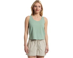 (���) ���C�������r���Y ���f�B�[�X ���@�P�C�V���i�[ �{�N�V�[ �^���N Royal Robbins women Vacationer Boxy Tank Sage Leaf Stripe