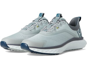 (���) �t�b�g�W���C �����Y FJ �N�I���^�� �S���t �V���[�Y FootJoy men FJ Quantum Golf Shoes Grey/White/Bliue