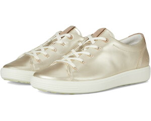 (���) �G�R�[ ���f�B�[�X �\�t�g 7 �t���[���� �X�j�[�J�[ ECCO women Soft 7 Floral Sneaker Pure White Gold Floral Trim