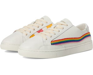 (���) �\���h�X ���f�B�[�X ���C���{�[ �E�F�[�u �X�j�[�J�[ Soludos women Rainbow Wave Sneaker White