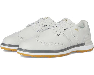 (���) �v�[�} �S���t �����Y �A�o���g �E�C���O �e�B�b�v PUMA Golf men Avant Wing Tip Feather Gray/Slate Gray