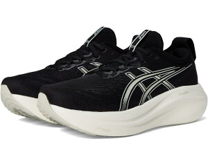 (���) �A�V�b�N�X �����Y �Q��-�j���o�X 27 ASICS men GEL-Nimbus 27 Black/Lake Grey